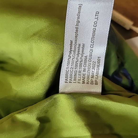 Children Puffer Vest Boys 6-7 years Green Dinosaur print Casual lightweight - Picture 9 of 11